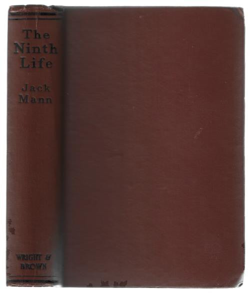 The Ninth Life by Jack Mann (First Edition) Rare