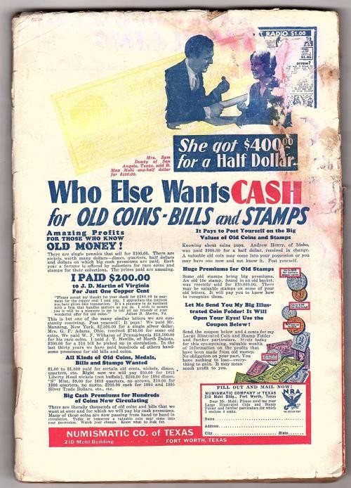 Thrilling Detective Mar 1934 McCulley - 1st appearance of The Green Ghost. Pulp