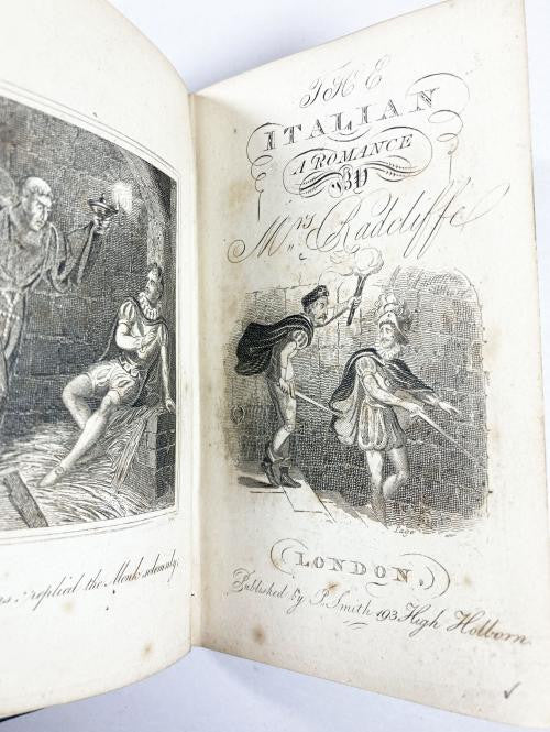 The Italian, A Romance by Mrs. Radcliffe [Ann Radcliffe]