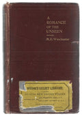 A Romance of the Unseen by M.E. Winchester (First Edition) Scarce