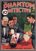 Phantom Detective Jul 1937 Scarce, Robert Wallace, John Mallory - Pulp