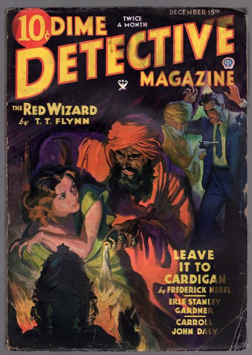 Dime Detective Dec 15, 1934 Erle Stanley Gardner, Carroll Daly - Pulp