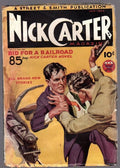 Nick Carter Jan 1934 Bid for a Railroad Nick Carter - Pulp