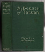 The Beasts of Tarzan by Edgar Rice Burroughs Burt First Reprint 1917