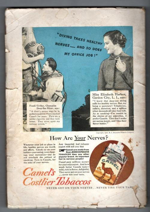Adventure Apr 1934 Pulp Rogers Cvr; Allan V. Elston; Gordon Young