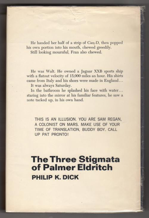 The Three Stigmata of Palmer Eldritch by Philip Dick (First Edition)