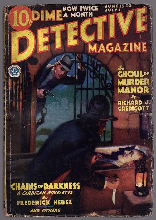 Dime Detective Jun 15, 1933 ES Gardner, Frederick C Davis 1st DD app - Pulp