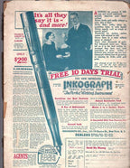 Scientific Detective Jan 1930 Electric Shock Cover, Arthur Reeve - Pulp