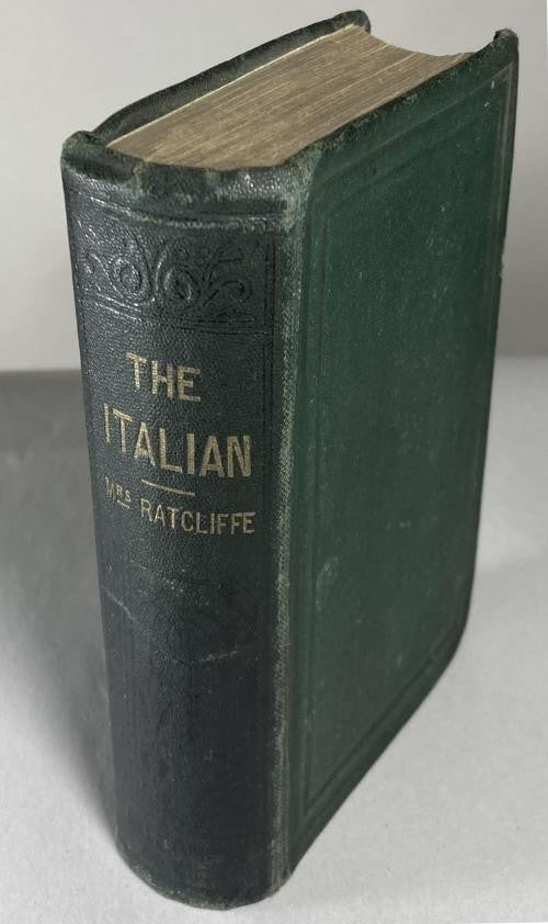 The Italian, A Romance by Mrs. Radcliffe [Ann Radcliffe]