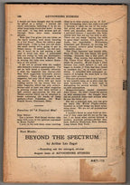 Astounding Jul 1934 Howard V. Brown Cvr; J.R. Fearn; Jack Williamson; Wandrei