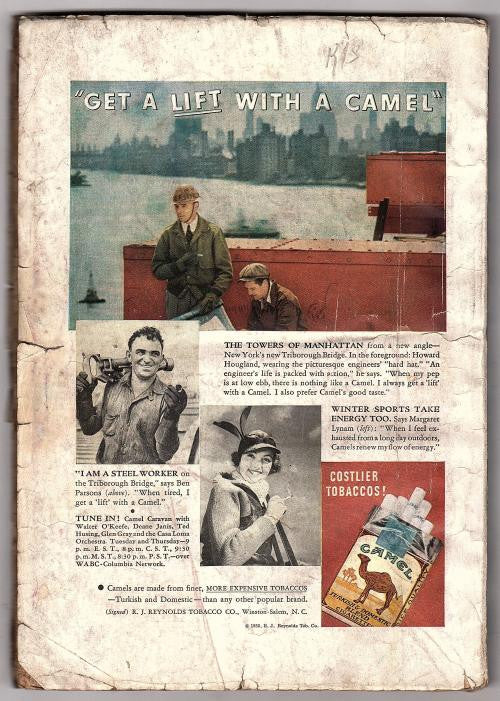 Horror Stories Feb-Mar 1936 GGA Medical Cover Art; Blassingame - Pulp