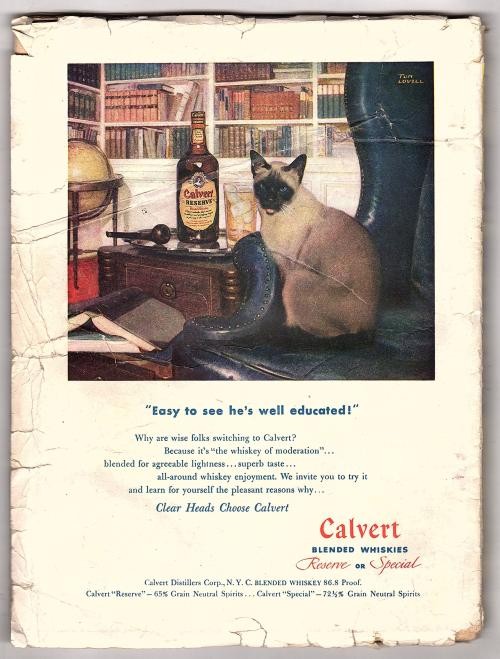 Dime Detective Apr 1947 Robert Turner story "Cold Storage" - Pulp
