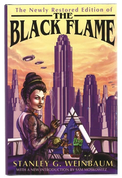 The Black Flame by Stanley Weinbaum (First Edition) Limited Signed
