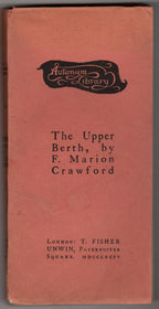The Upper Berth by F. Marion Crawford (First Edition)