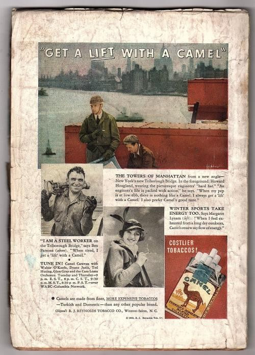Dime Detective Feb 1936 pulp Carroll John Daly- Race Williams - Pulp