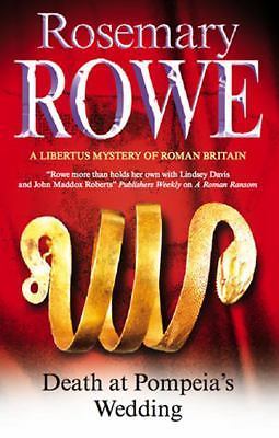 Death at Pompeia's Wedding by Rosemary Rowe (First U.S. Edition)