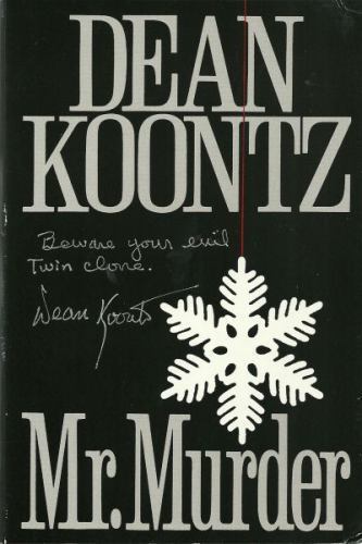 Mr. Murder by Dean Koontz (First Edition) Signed w/Drawing