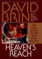 Heaven's Reach by David Brin (First Edition) Signed