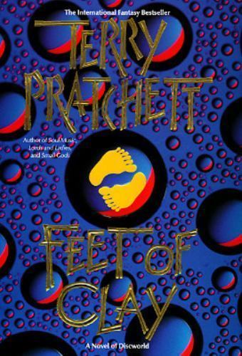 Feet of Clay by Terry Pratchett (First U.S. Edition)
